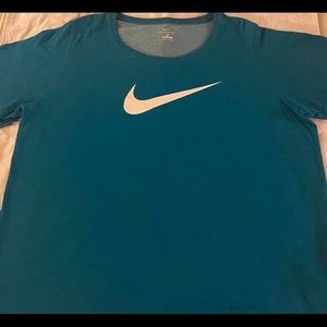 Women’s Plus Size Nike Workout Teal Color Tee